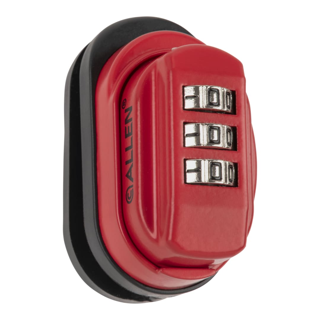 Allen Company Combination Trigger Lock, Red