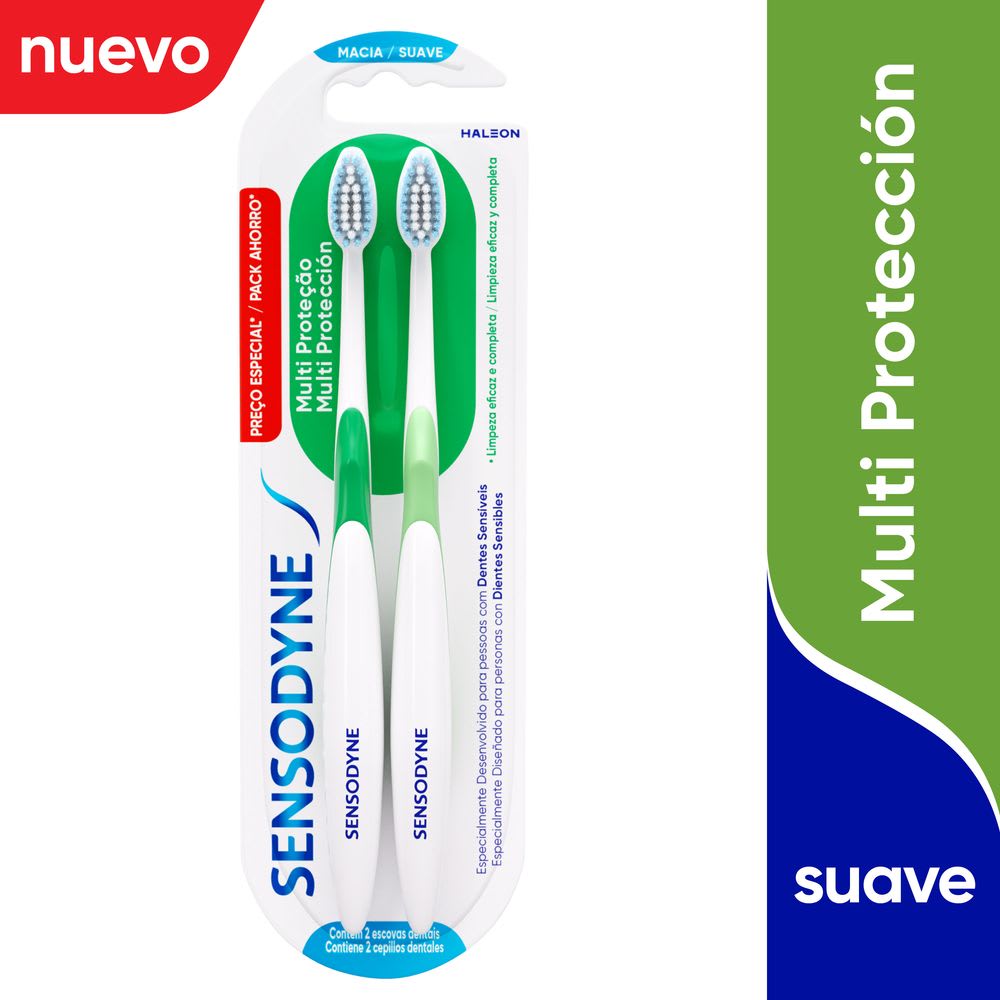 Cepillo Sensodyne Multi Protección x2