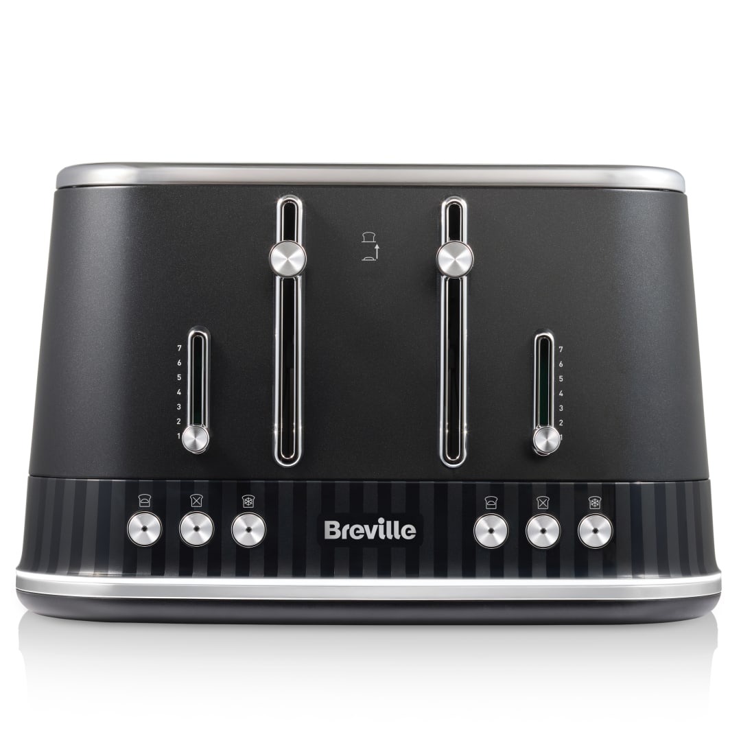 BREVILLE RIVIERA METAL TOASTER BLACK