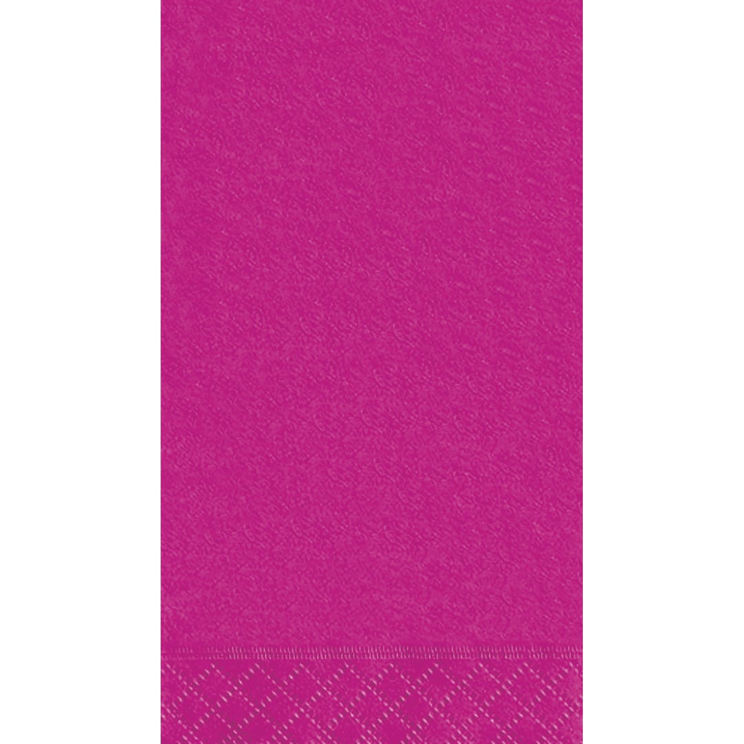 Neon Pink Solid Guest Towels, 20ct