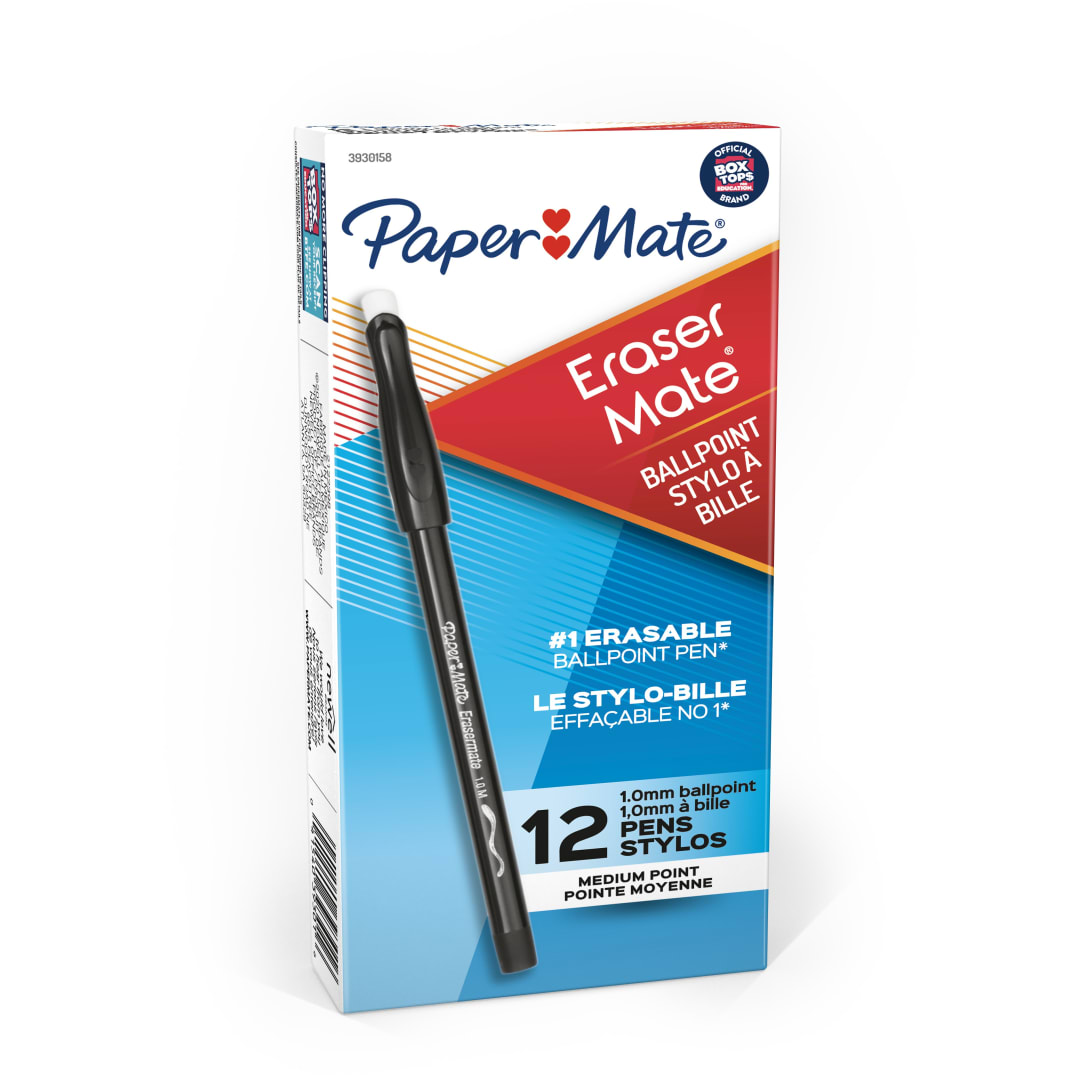 ERASER MATE STICK BP MED BLACK O/S