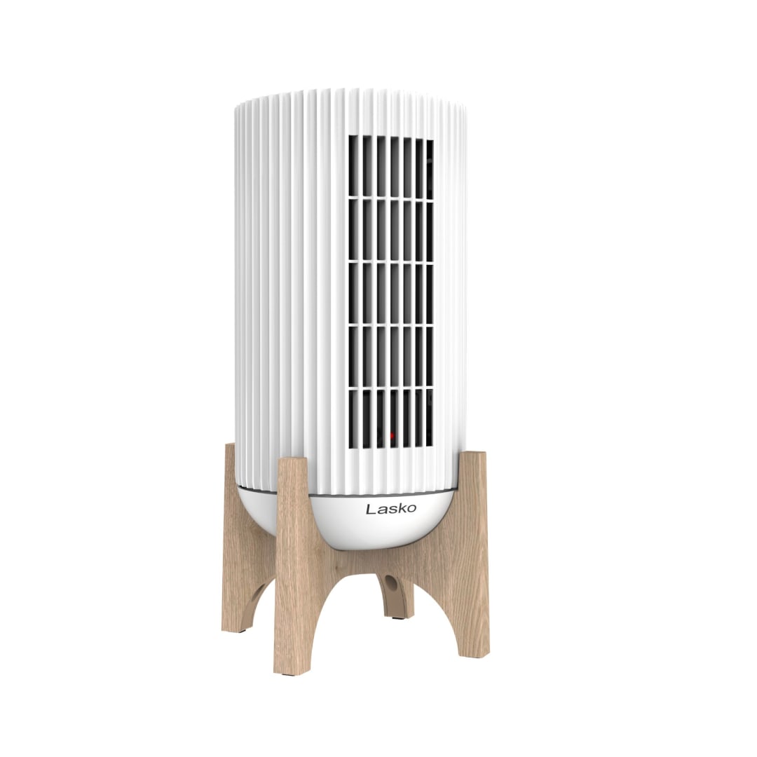 Lasko Artisan 16" Ceramic Space Heater with Remote, White