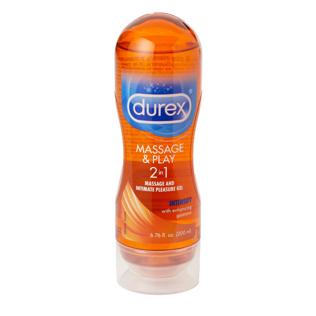 DUREX® Massage & Play - Intensify 2 in 1 Lubricant - Guarana 18/6.76 oz.