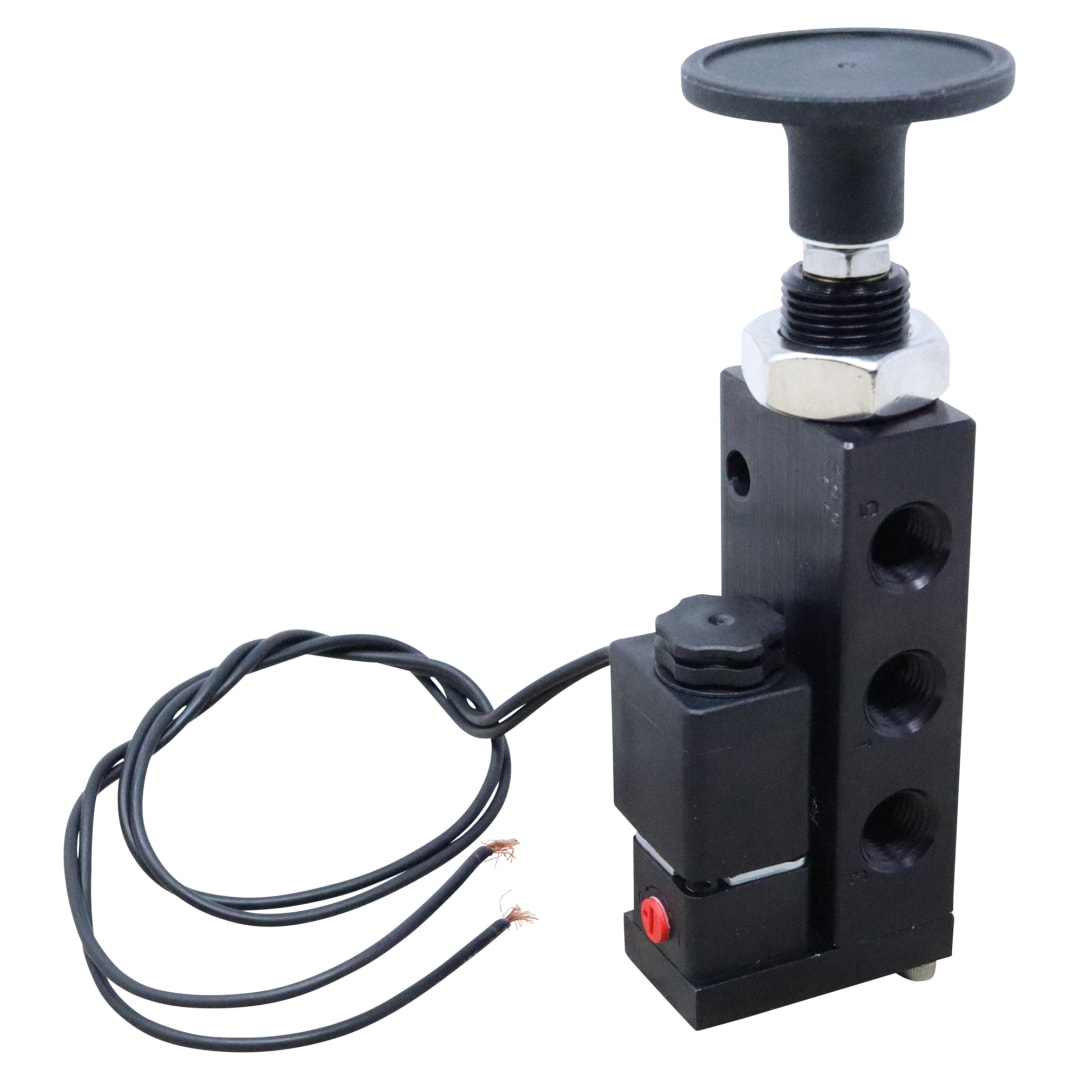 Watson &amp; Chalin Push-Pull Valve with Solenoid