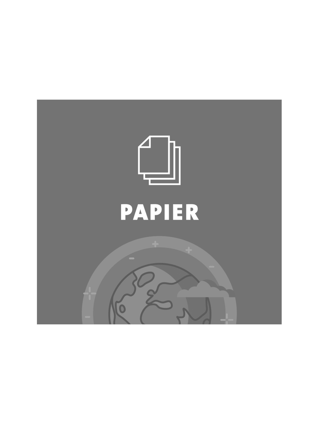 ARISTATA - Sign - Papier - Grey
