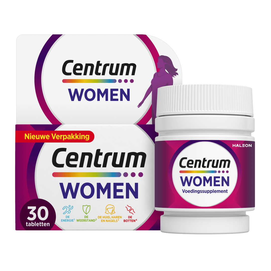 Centrum Women Multivitaminen  Tabletten, 30 stuks