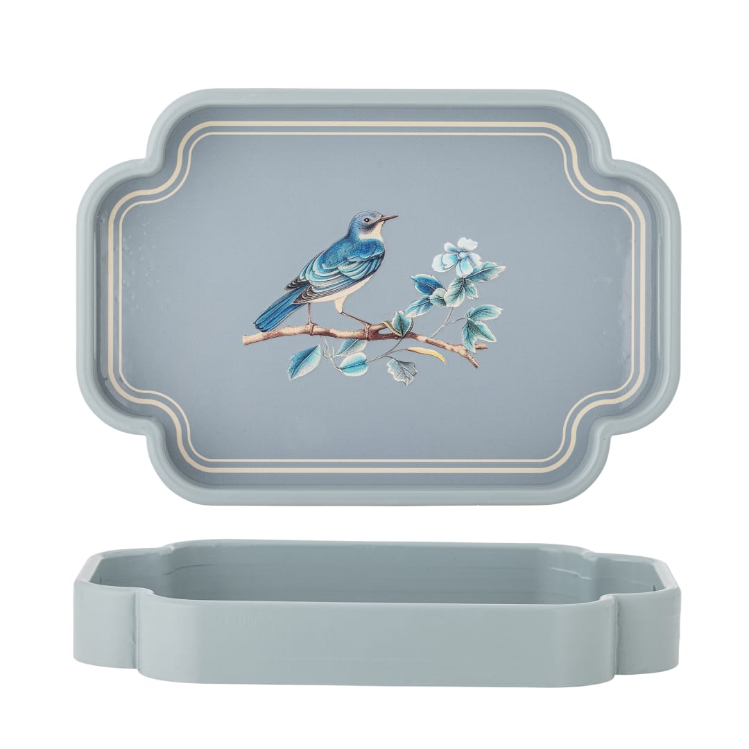 82072761 - Meggie Tray, Blue, MDF STOCK: 300