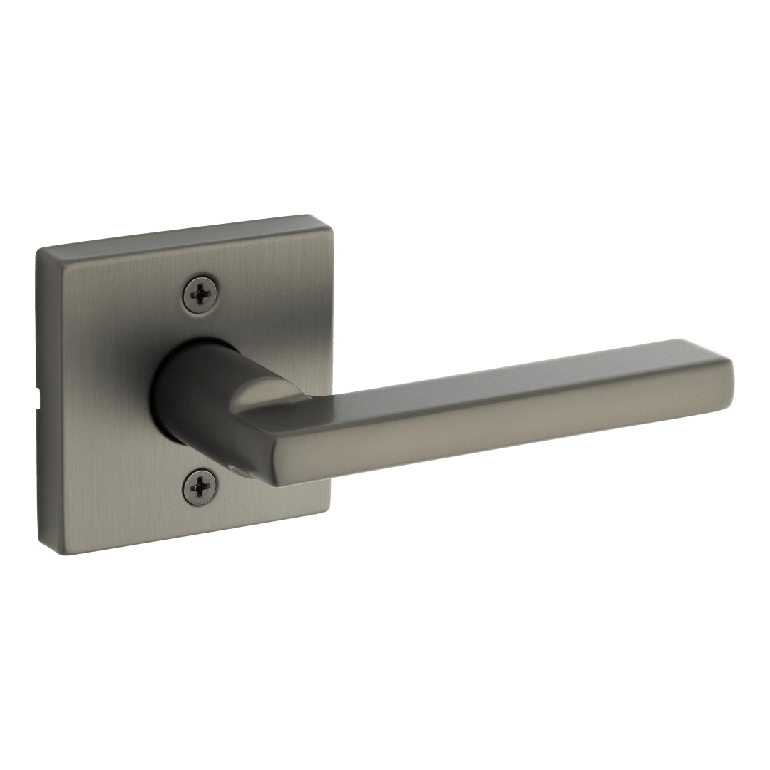Halifax Dummy Lever with Square Rose in Gunmetal