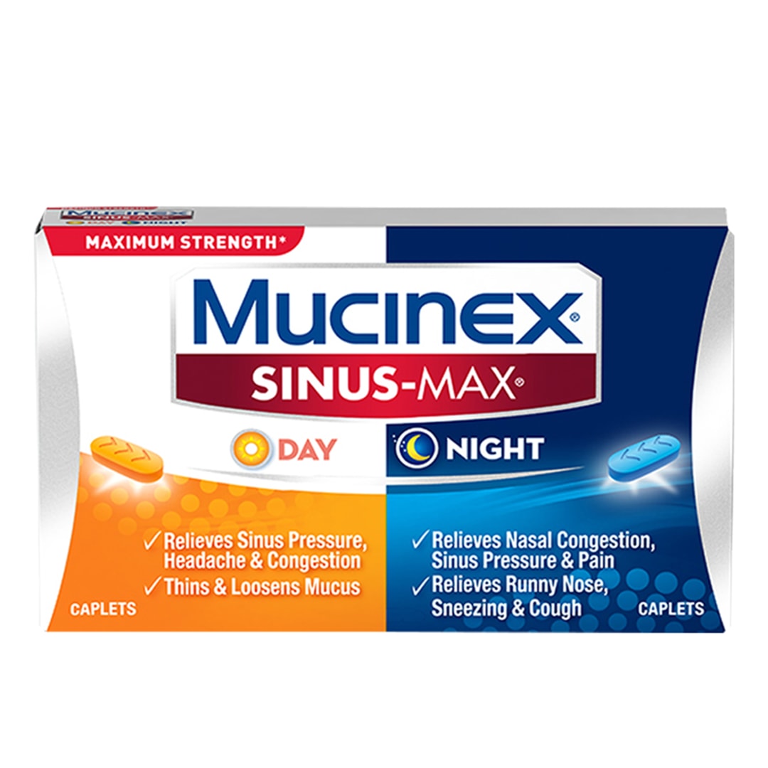 MUCINEX® SINUS-MAX® - Day & Night 24/20 ct.