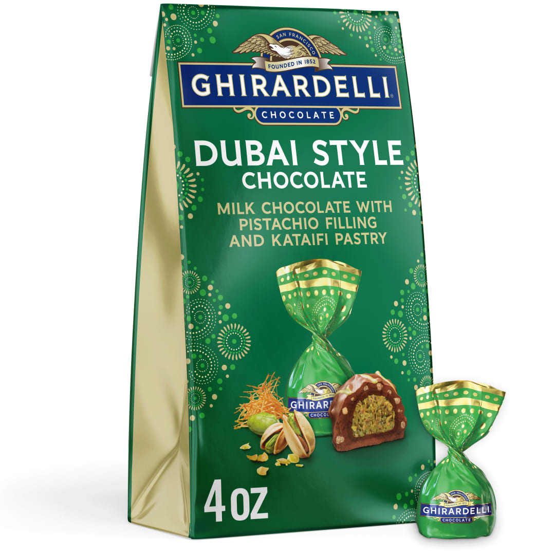 GHIRARDELLI Dubai Style Chocolate, 4 oz Bag