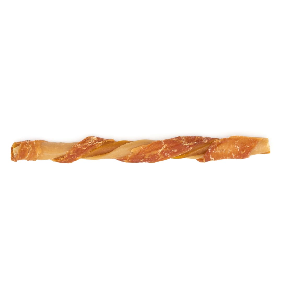 Treatly IncrediChews Twist Stick with Chicken Meat Wrap Dog Chew Treats, 10 Pack