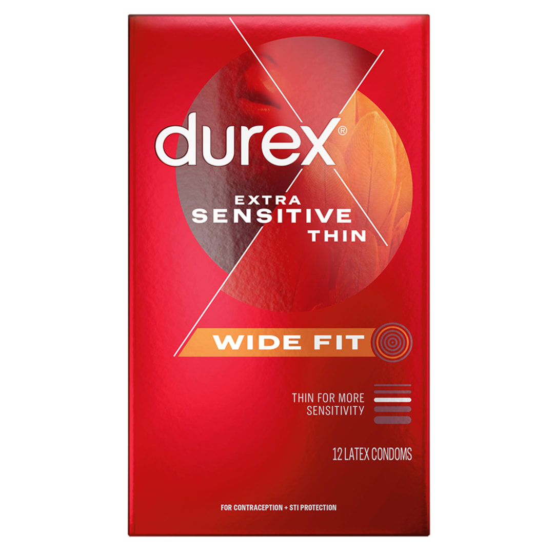 DUREX® Extra Sensitive Wide Fit - Condom 18/12 ct.