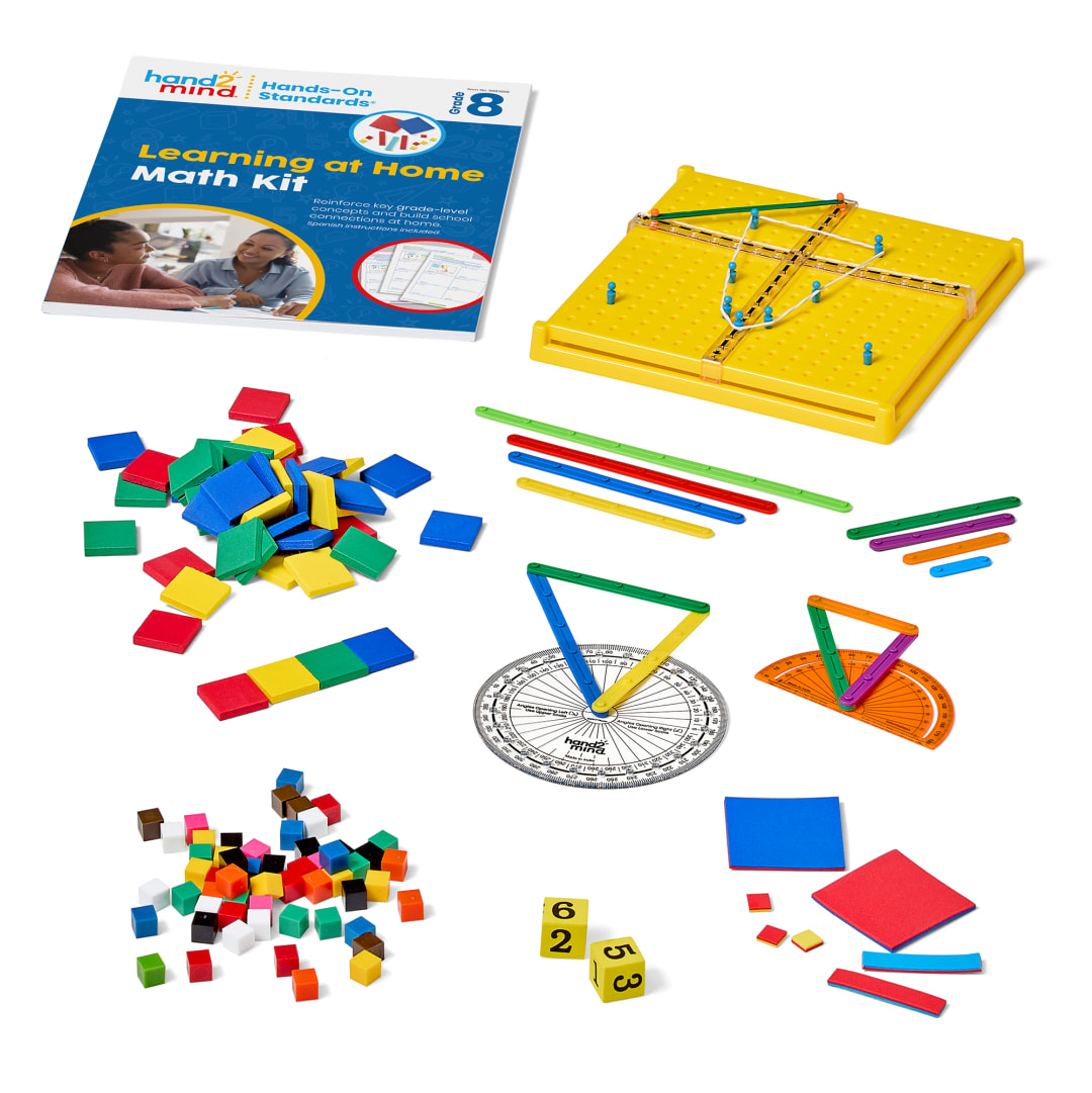 Learning at Home Math Kit, Grade 8