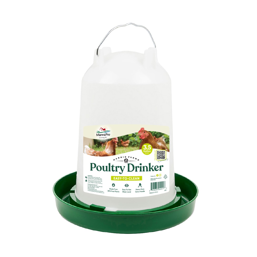 Manna Pro Harris Farms Hanging Drinker, 3.5 Gallon