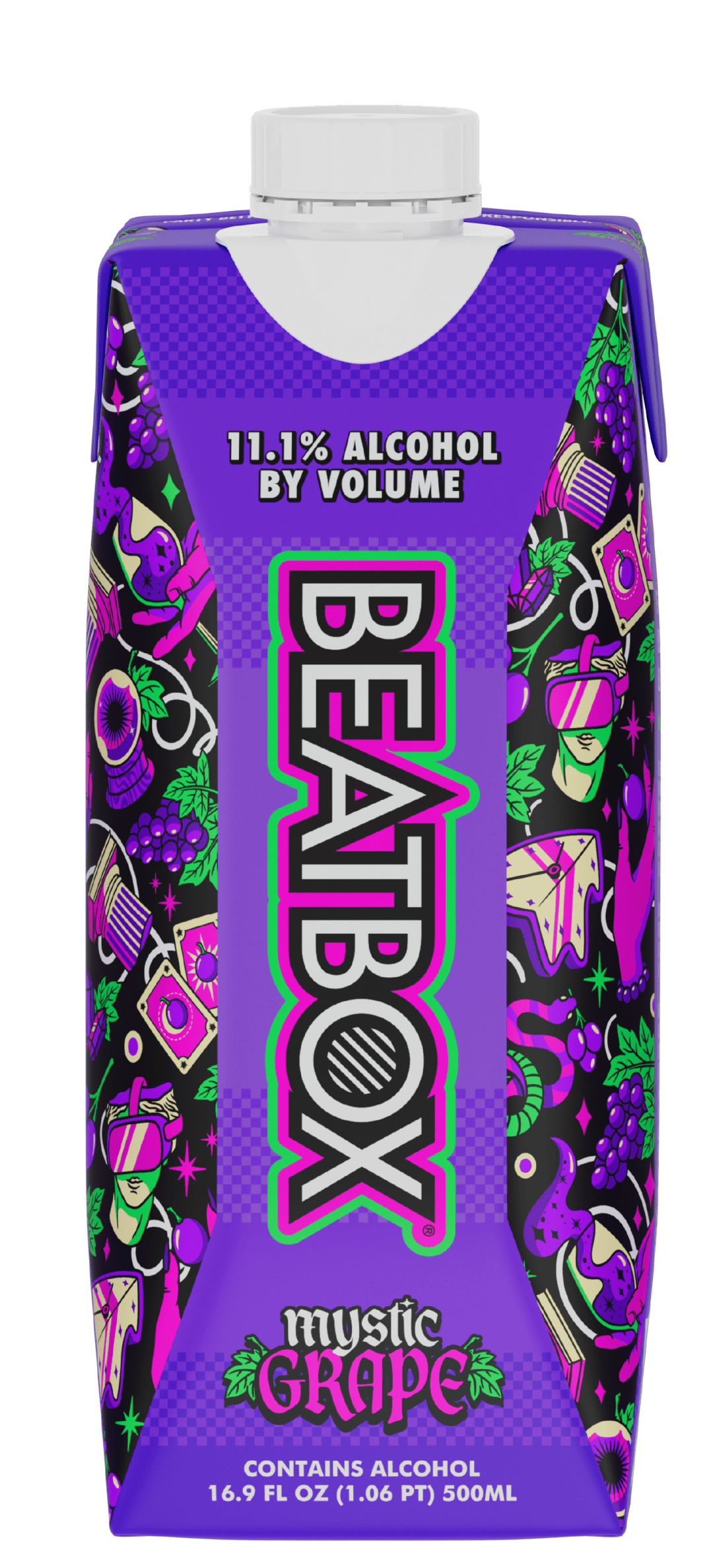  BeatBox Mystic Grape, Wine, 11.1% ABV