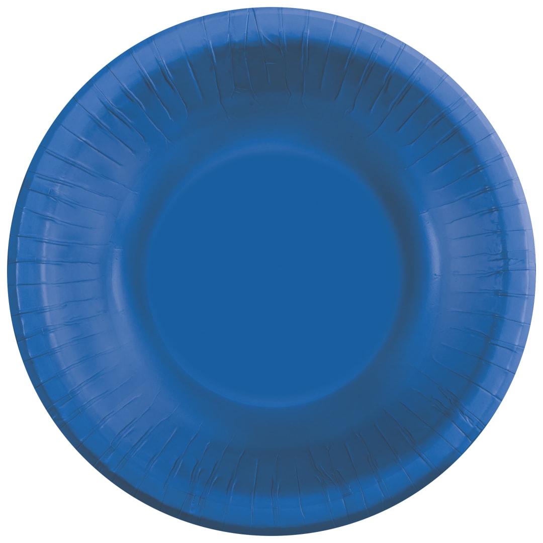 Royal Blue Solid 20oz Paper Bowls, 20ct