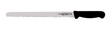 CUT-12WASBL - KNIFE SLICER 12" W/E  BLK HDLE