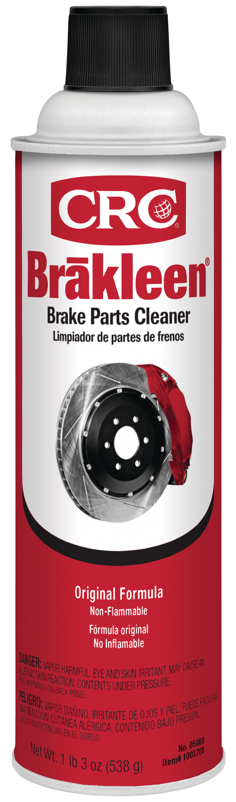 CRC Brakleen Brake Parts Cleaner Non-Flam 1X19OZ