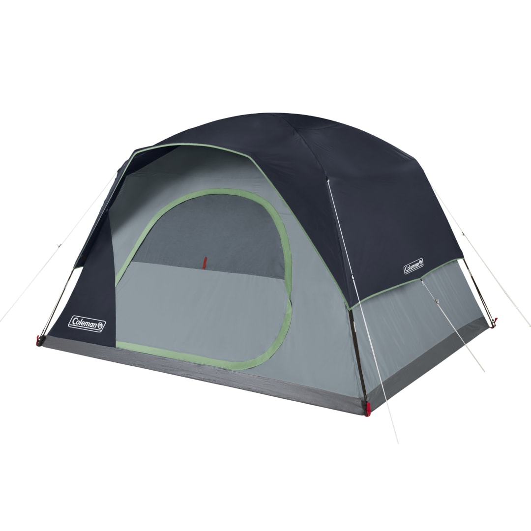 Coleman Casa de Campaa Skydome Dark Room, Casa de Acampar Familiar, para 6 Personas, Azul Noche
