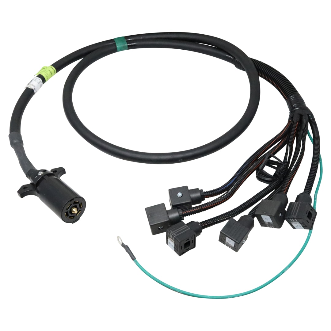Wastebuilt® Replacement for Curotto-Can Harness on Container (Trailer Plug Style)