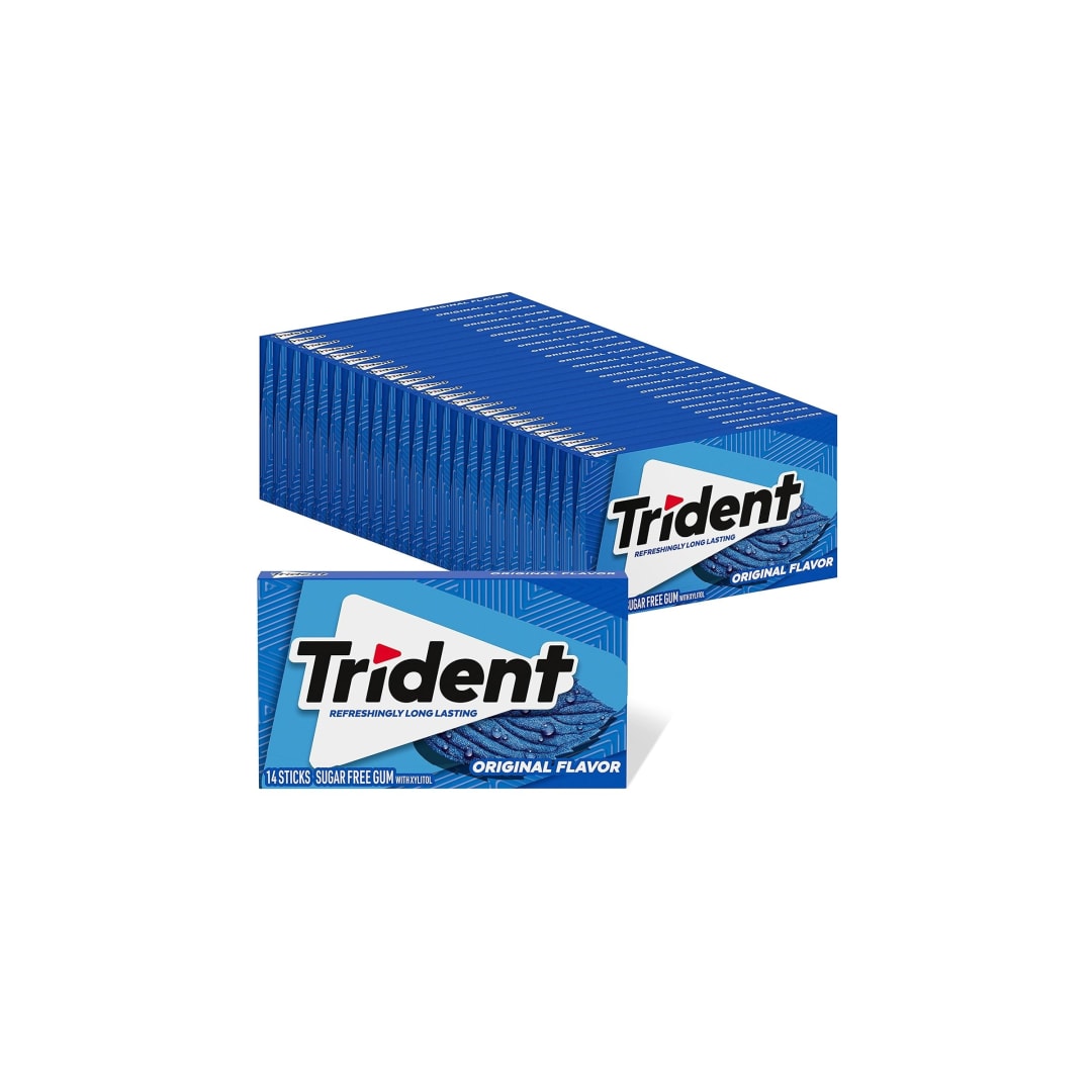 Trident Sugar Free Chewing Gum Original 336 pc E-Pack