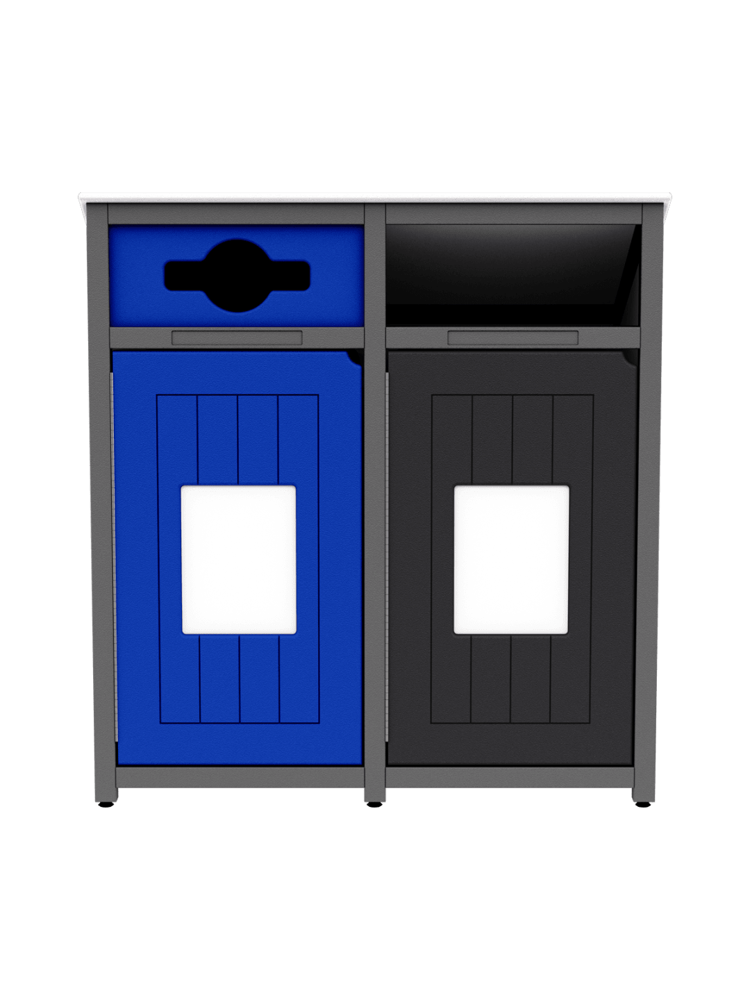 AURA - Double - Unit - Mixed-Full - White-Grey-Blue-Black