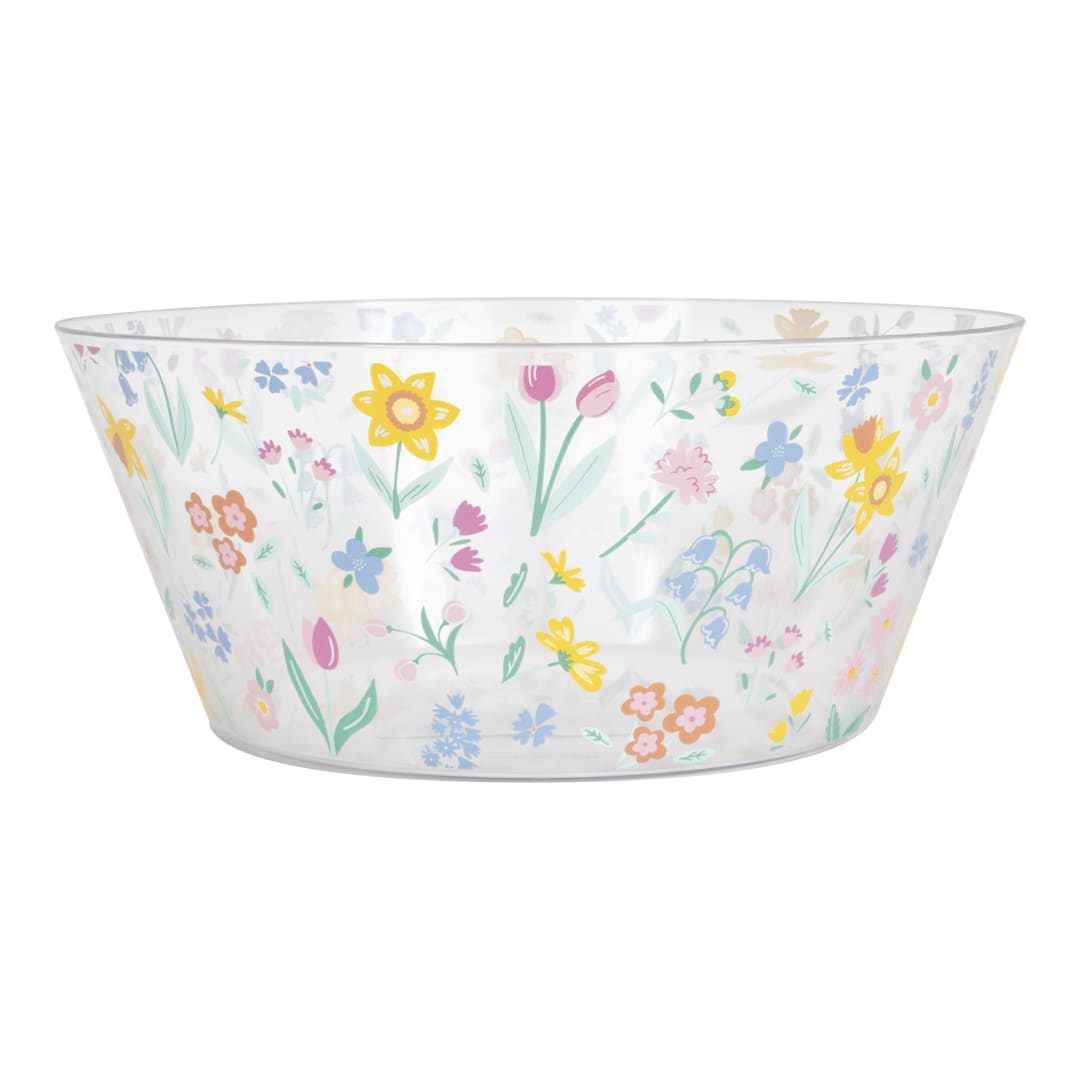 Pastel Spring 124oz Plastic Serving Bowl
