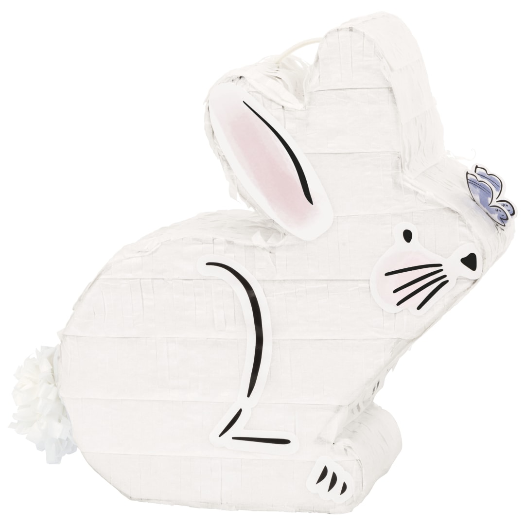 White Rabbit Mini Pinata Favor Decoration