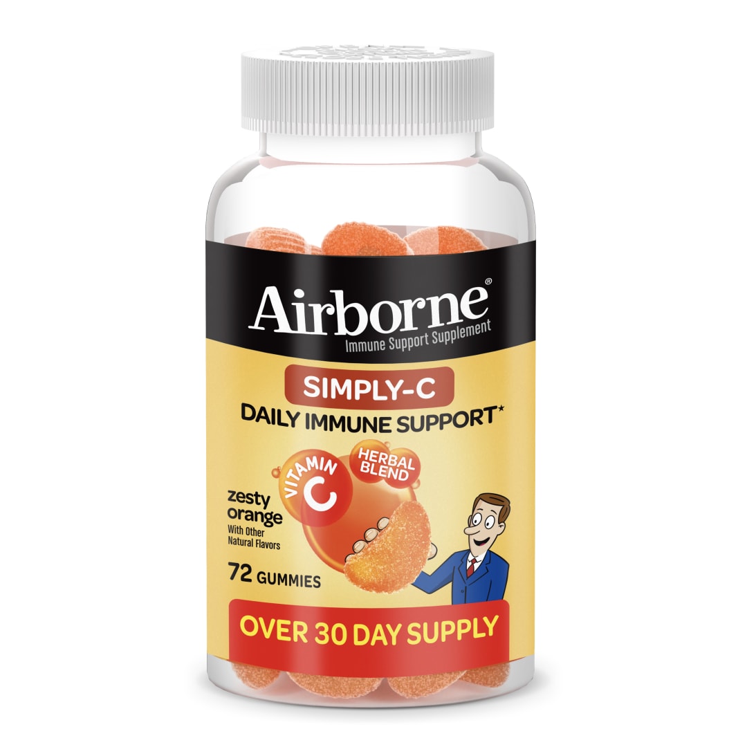 AIRBORNE® Gummies - Simply C 24/72 ct.
