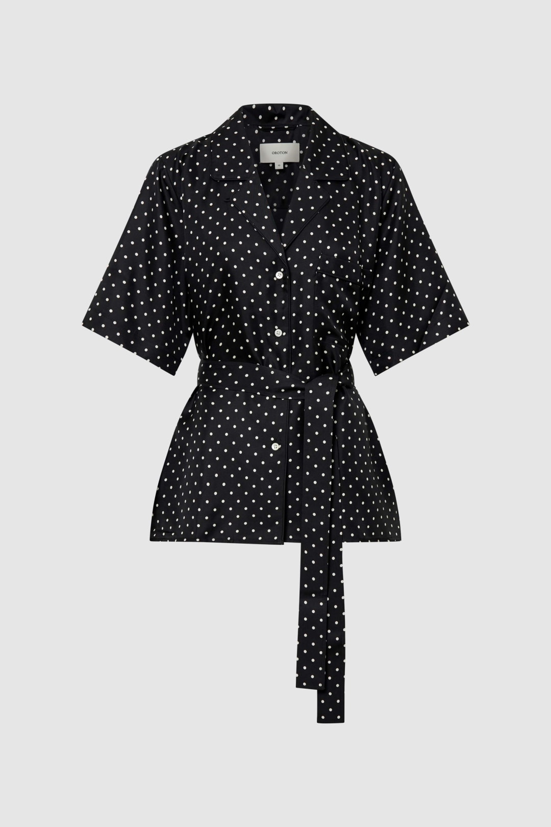 Long Belted Camp Shirt