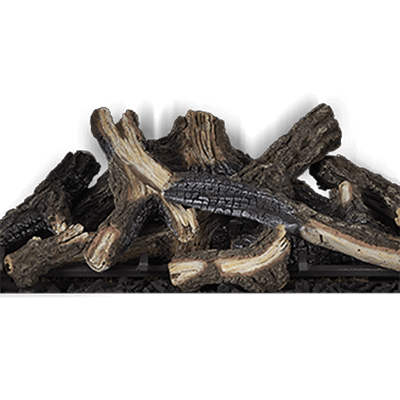 High Definition Split Oak Log Kit for Elevation™ X 36