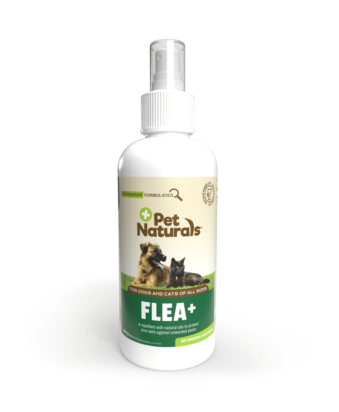 PN Flea+ Spray, Dogs, 8oz