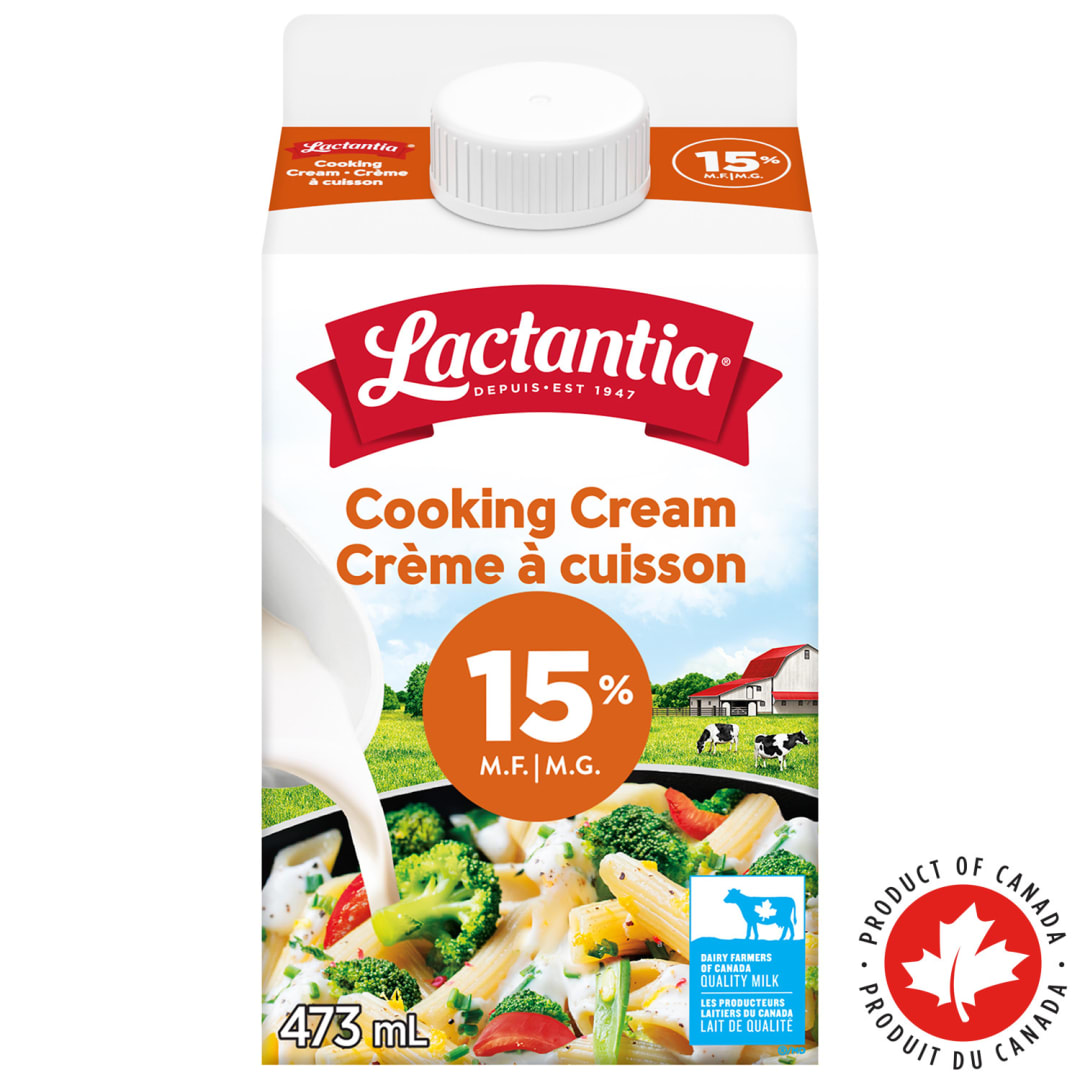 Lactantia Cooking Cream, 15%, 473mL