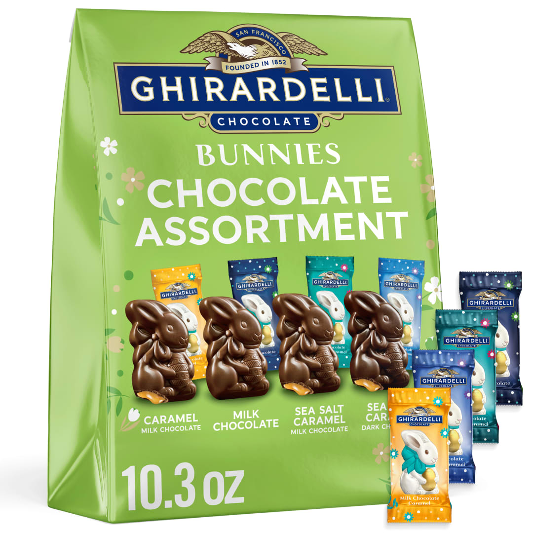 GHIRARDELLI Bunnies Chocolate Assortment, 10.3 oz Bag