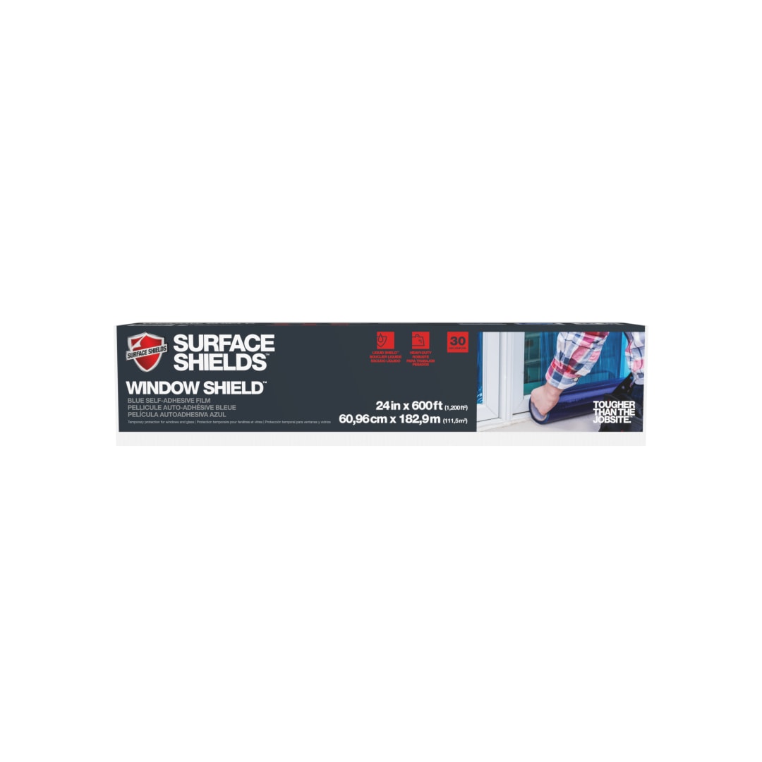 Window Shield™ Protection Film, 30-45day, Blue, 24" x 600'