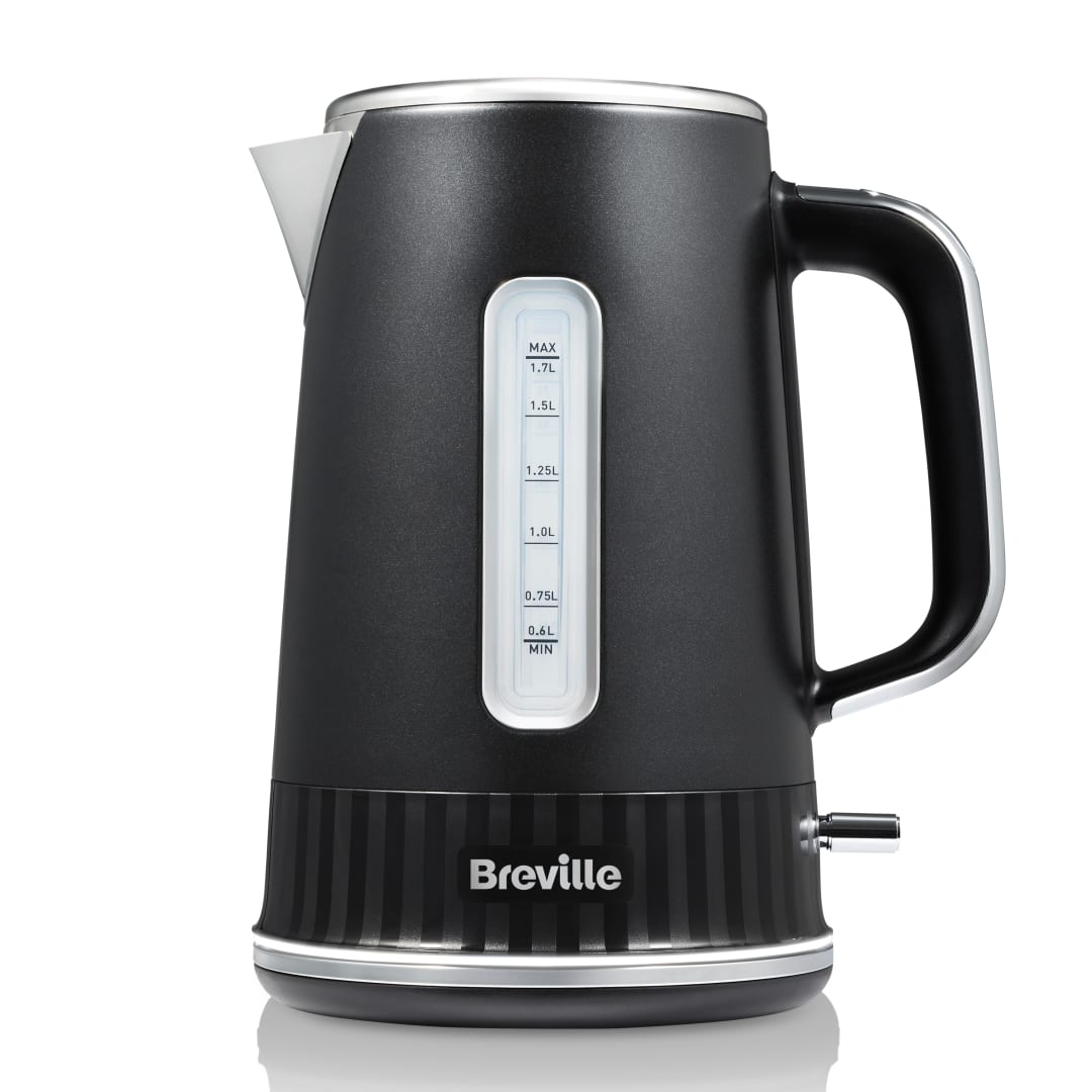 BREVILLE RIVIERA METAL KETTLE BLACK