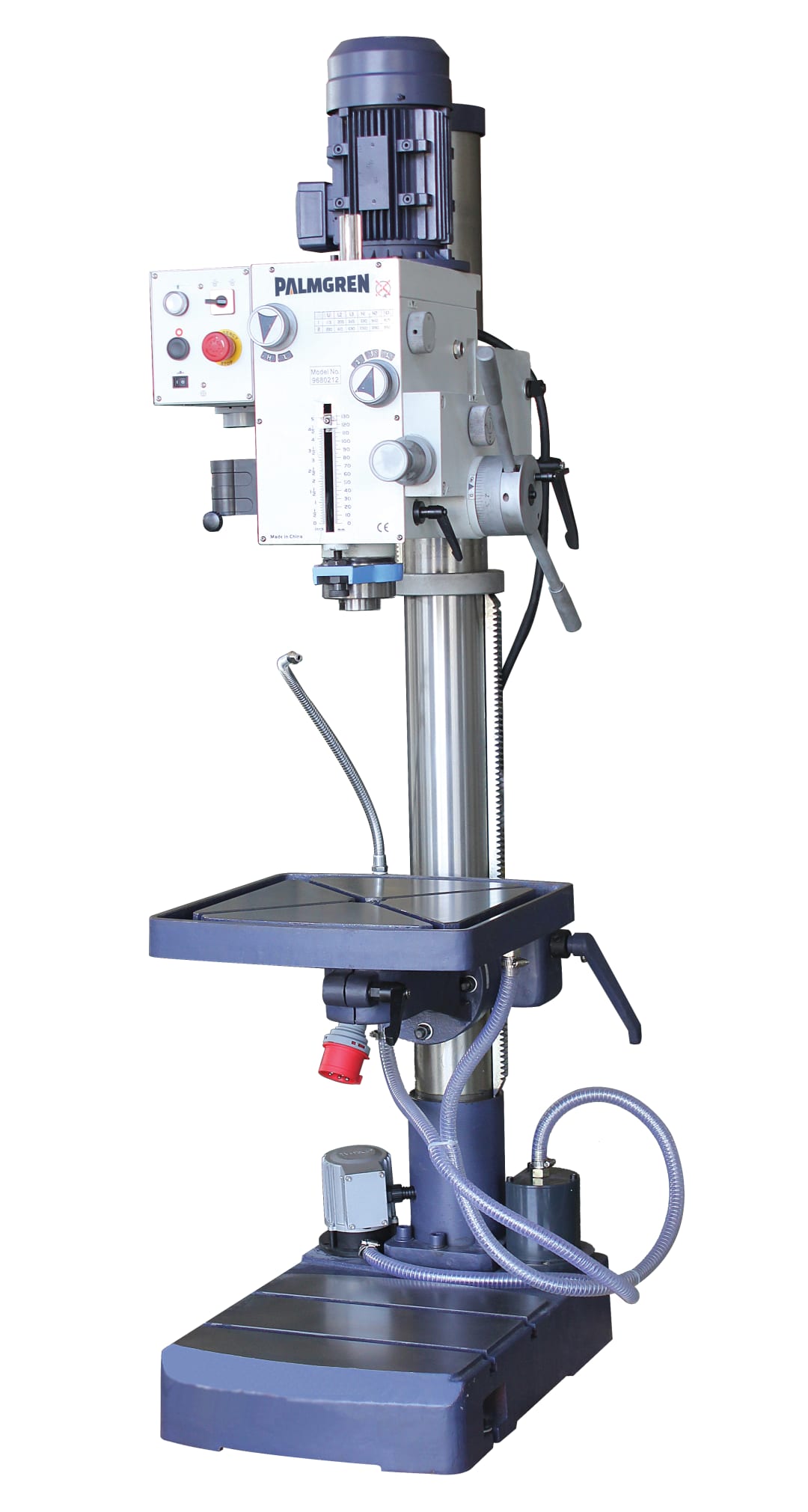 22" Gear Head Drill Press: 2 Horsepower (240V 3 Phase)