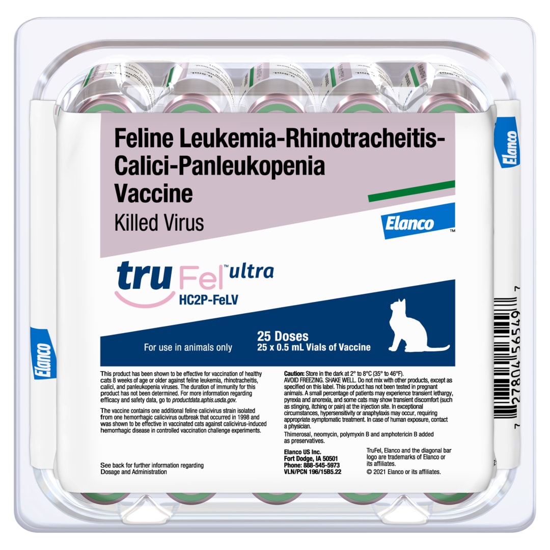 TruFel Ultra HC2P-FeLV | 25 x 1 dose
