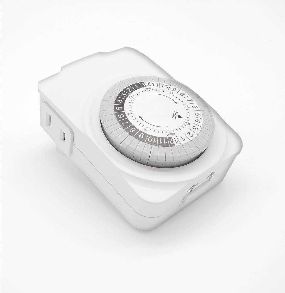 LIGHT TIMER, PROGRAMMABLE, 24 HR