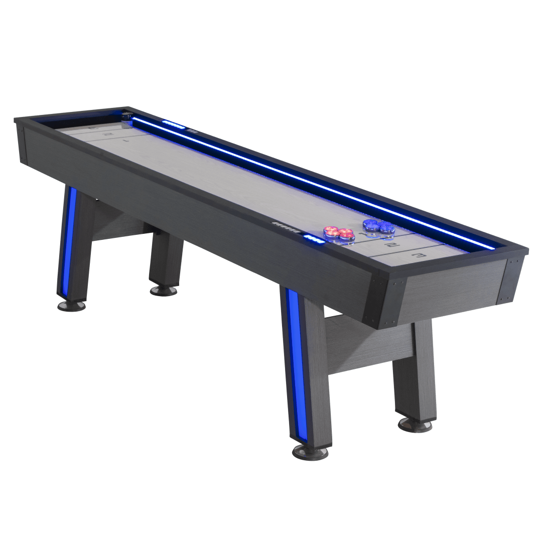 Atomic 9' Azure LED Shuffleboa