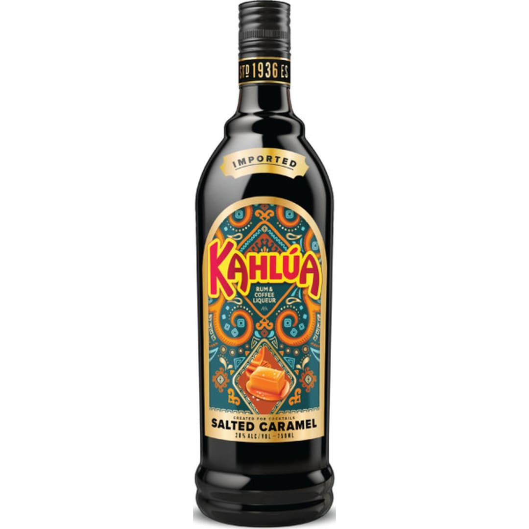Kahlua Salted Caramel Rum and Coffee Liqueur, 750 ml Bottle, 40 Proof