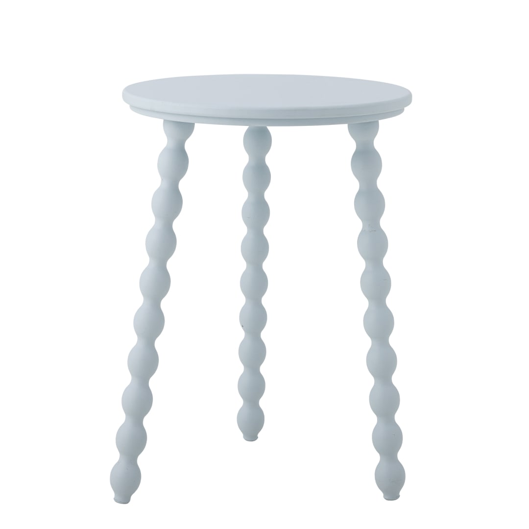 82064867 - Salino Side Table, Blue, Firwood STOCK: 281