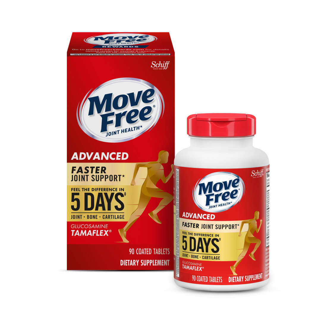 MOVE FREE® Advanced Pro - Tamaflex & Vit D 12/90 ct.