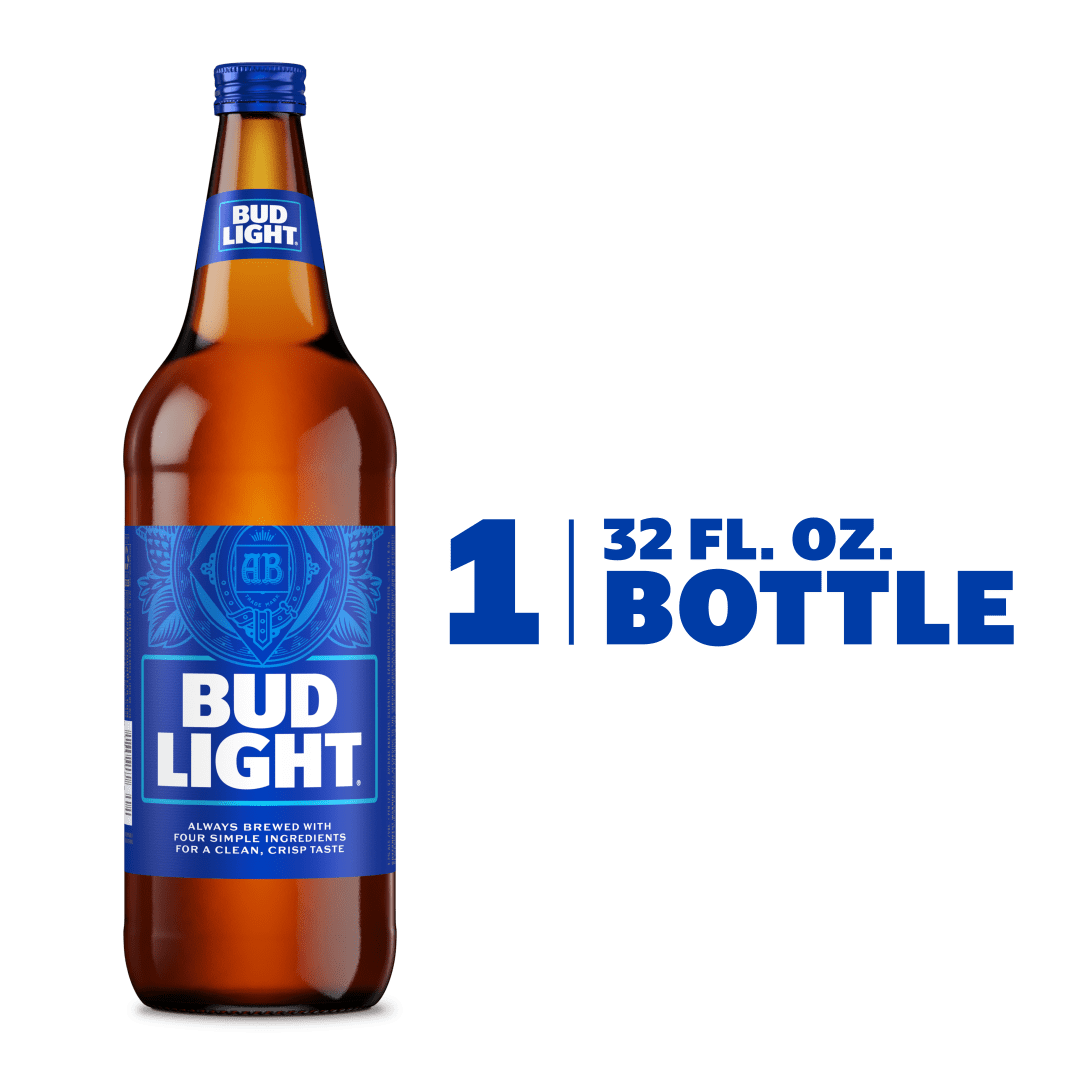 Bud Light® Beer, 32 fl. oz. Bottle