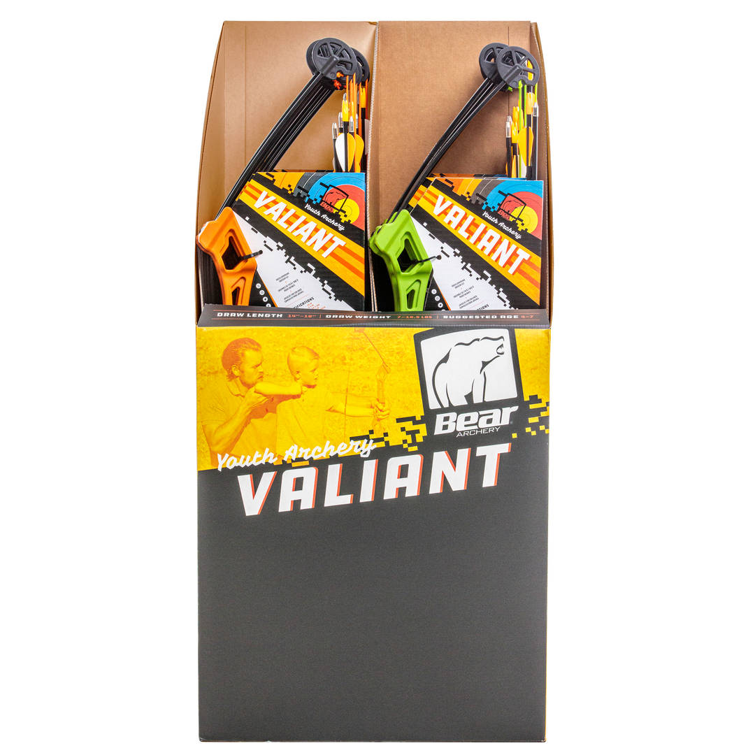 Bear Valiant 20 Count Display