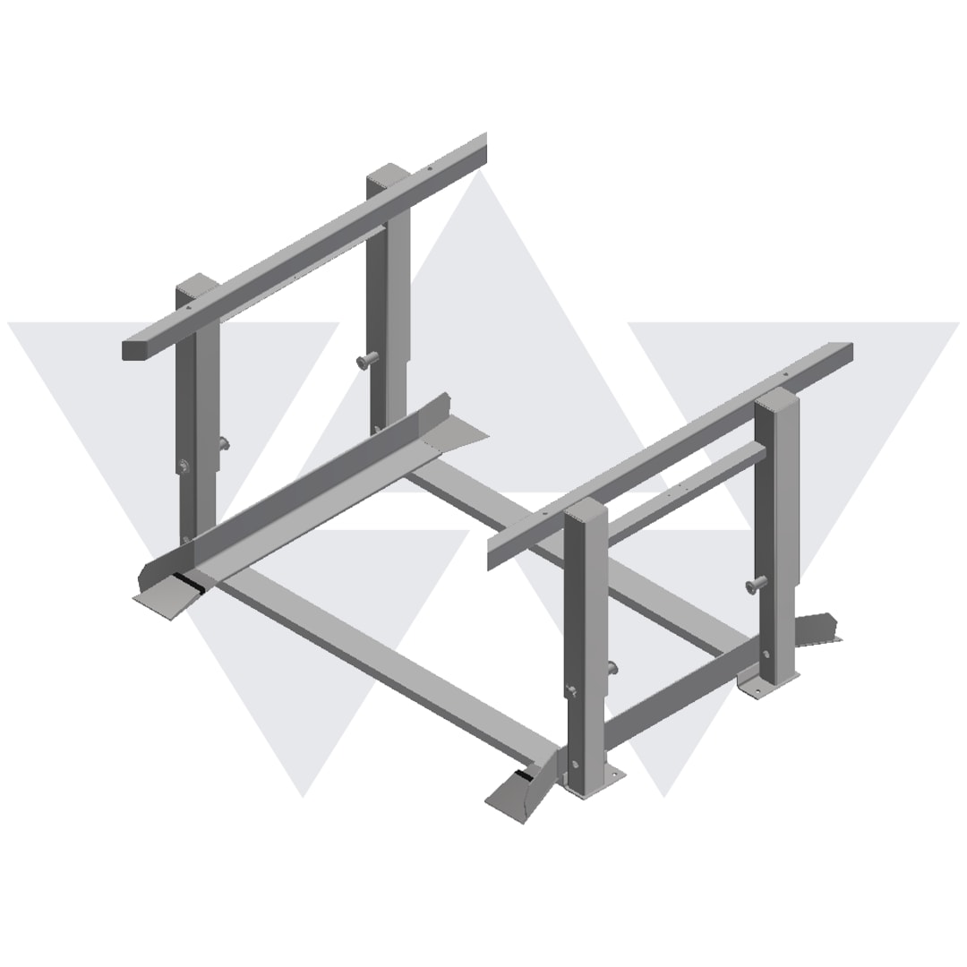 Wastequip® AS Adjustable Stand 4-8 YD