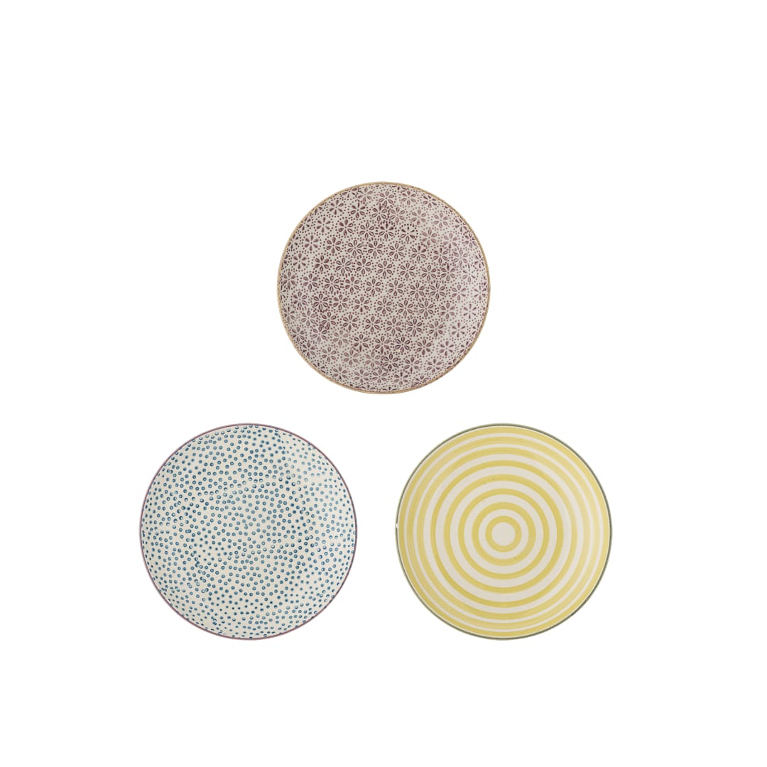 82069532 - Patrizia Plate, Multi, Stoneware STOCK: 300