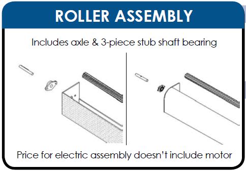 96" Smooth Electric Head Roller Box