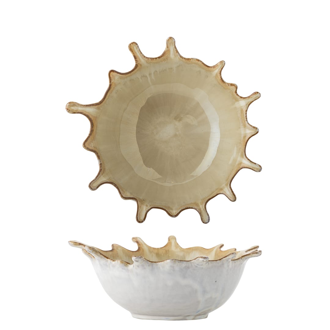 82072473 - Alcott Bowl, Nature, Stoneware STOCK: 300