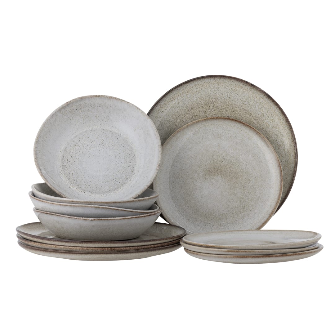 82068304 - Sandrine Dinnerware Set, Nature, Stoneware STOCK: 210